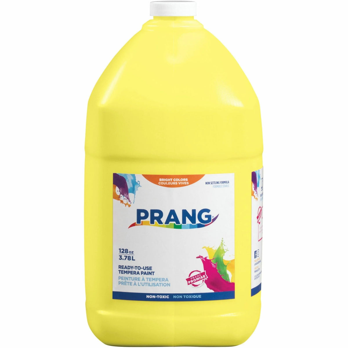 Prang Liquid Tempera Paint: Vibrant Yellow - 1 Gallon - Single Bottle - Paint