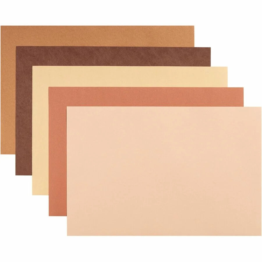 Prang Multicultural Construction Paper - 18x12 - Assorted Colors