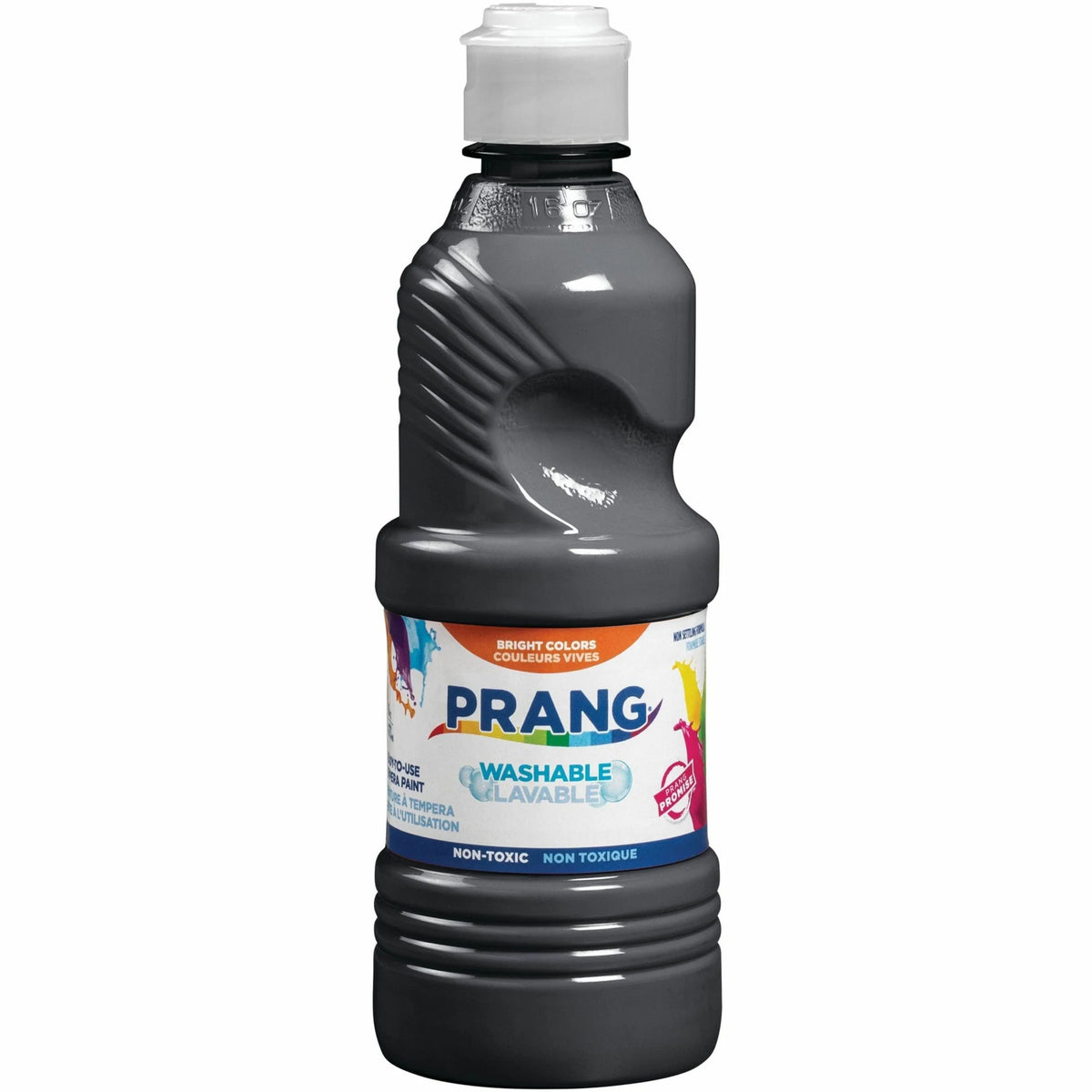 Prang Washable Tempera Paint - Black - 16 fl oz - 1 Each
