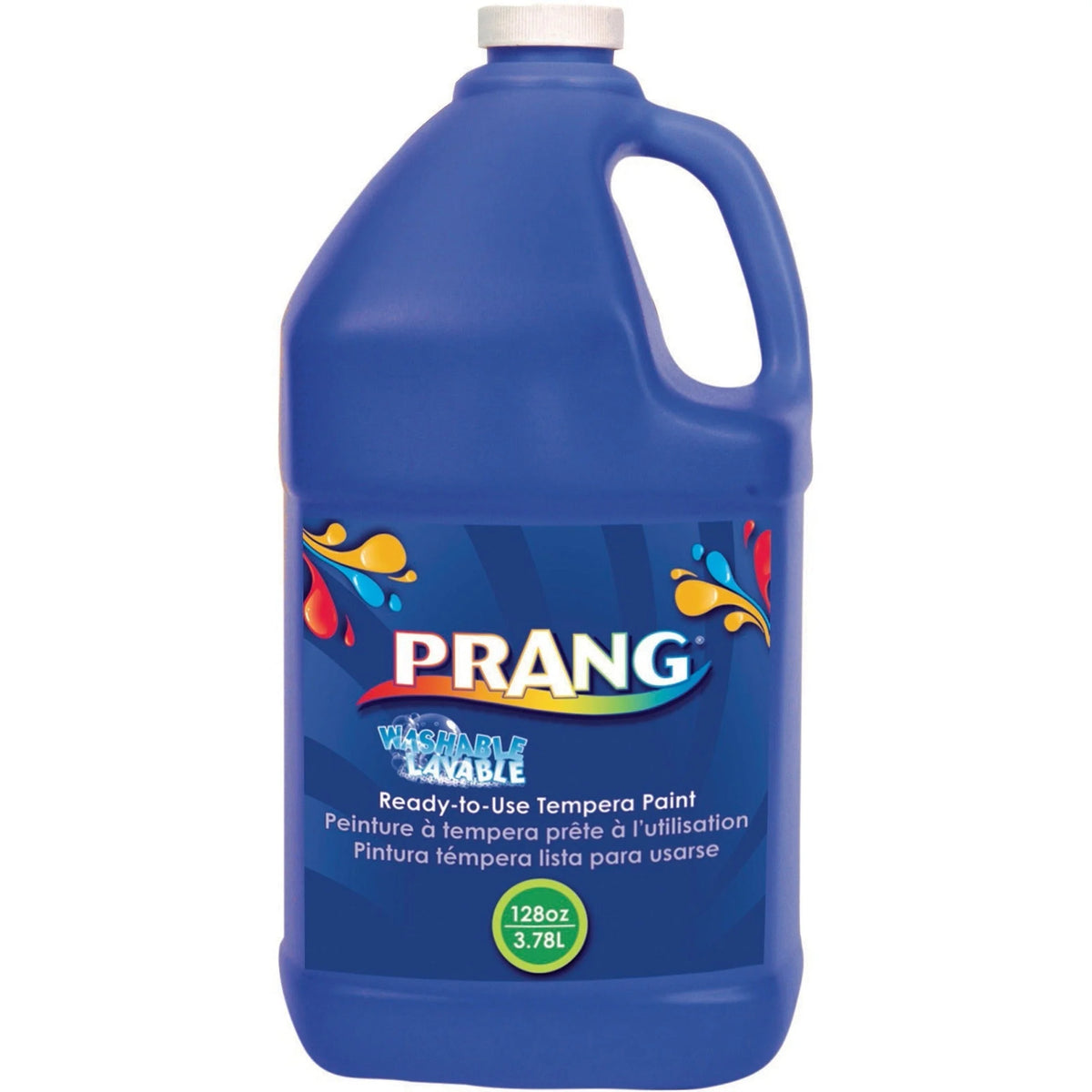 Prang Washable Tempera Paint - Blue - 1 gal - Each
