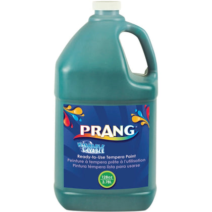 Prang Washable Tempera Paint - Green - 1 gal - Each