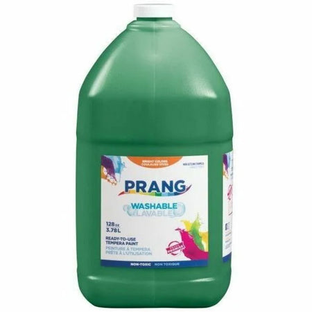 Prang Washable Tempera Paint - Green - 1 Gallon - Non-Toxic Formula