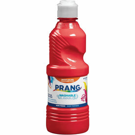 Prang Washable Tempera Paint - Red 16 fl oz - Formula