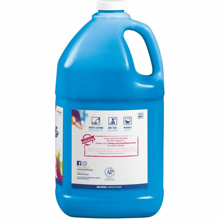 Prang Washable Tempera Paint - Turquoise Blue - 1 Gallon