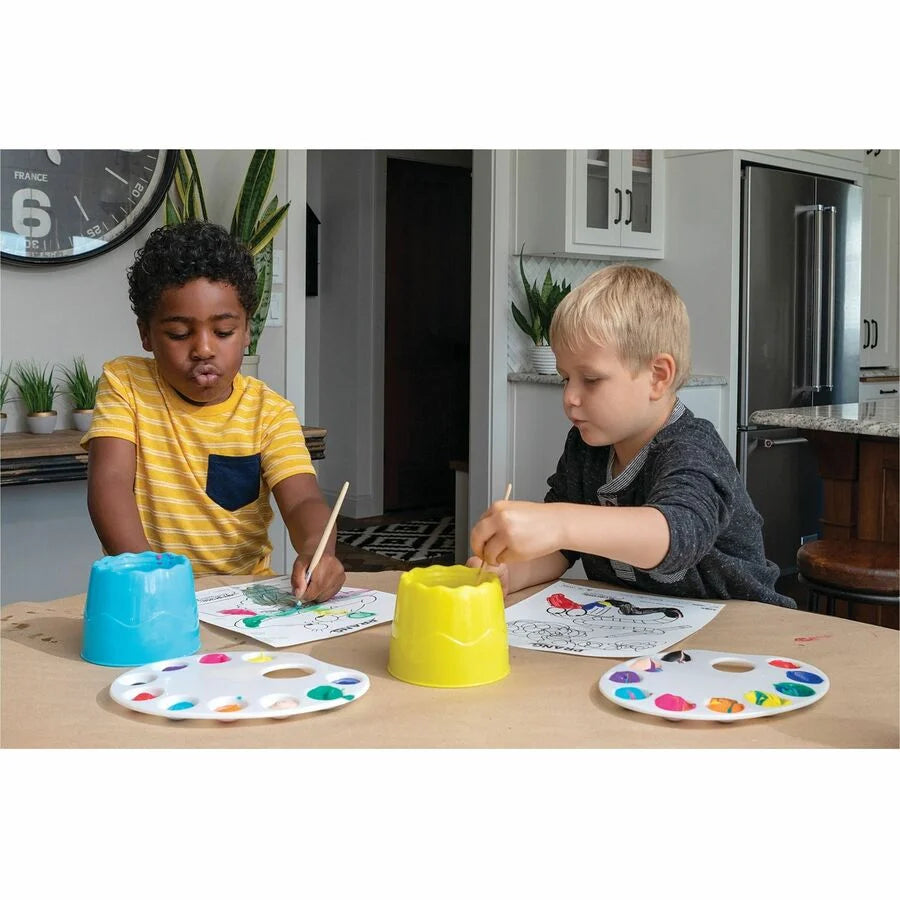 Prang Washable Tempera Paint - White - 8 fl oz - 1 Each