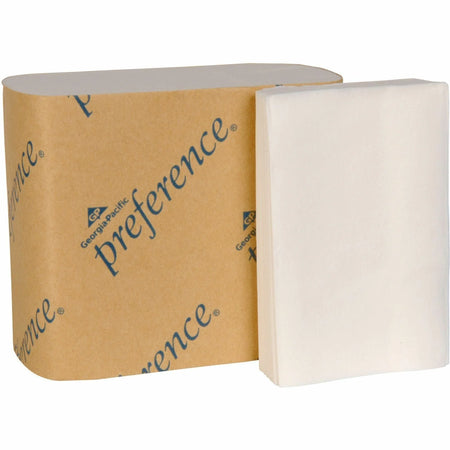 Preference Interfold Toilet Paper: 2-Ply 4’’x5’’ White - 400/Pack - 60/Carton - Bathroom Tissue