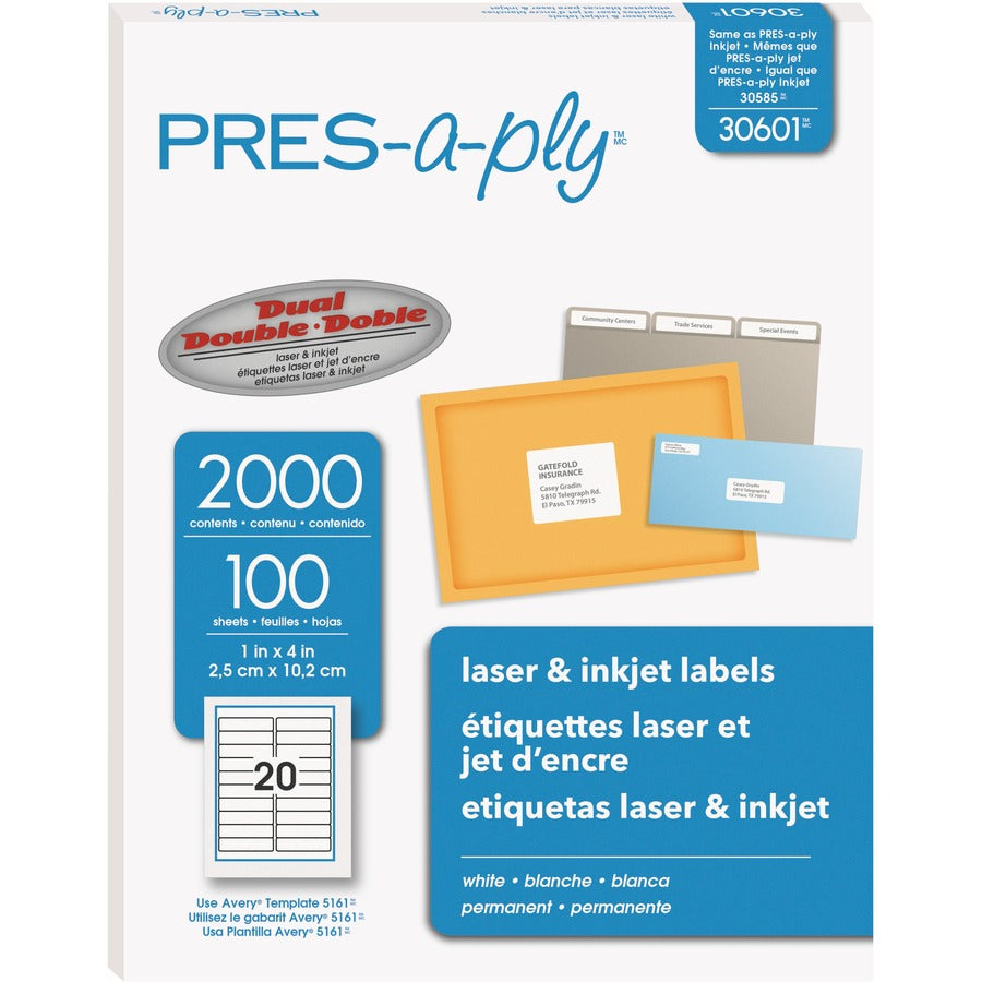 PRES-a-ply White Labels - Alternate-Image1
