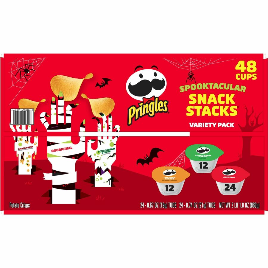 Pringles Crisps Grab 'N Go Variety Pack - Top