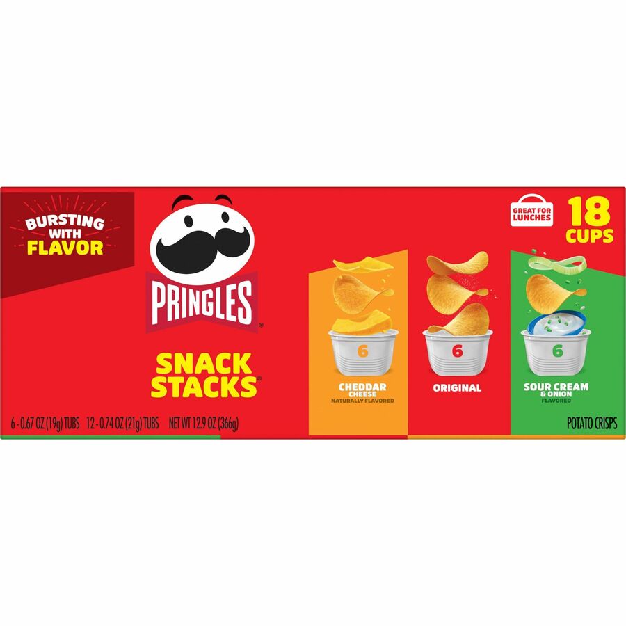 Pringles Keebler Potato Crisps Snack Variety Pack - Front