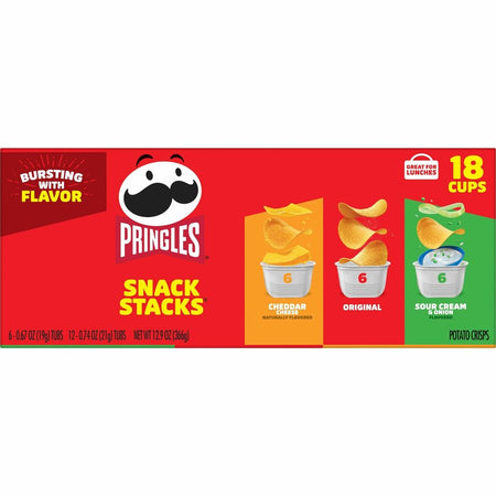 Pringles Keebler Potato Crisps Snack Variety Pack - Front