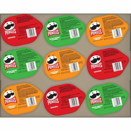 Pringles Keebler Potato Crisps Snack Variety Pack - Top
