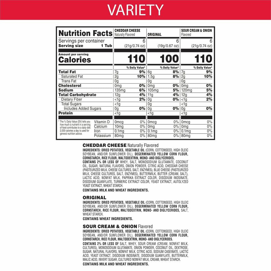 Pringles Keebler Potato Crisps Snack Variety Pack - Alternate-Image7