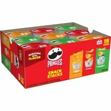 Pringles Keebler Potato Crisps Variety Pack - Original Sour Cream Cheddar Cheese - Snacks