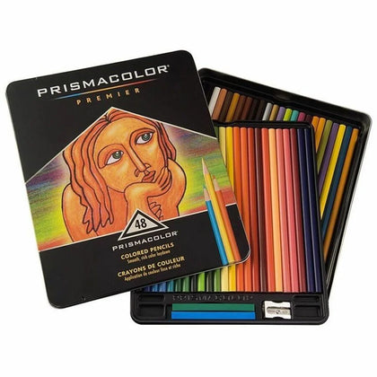 Prismacolor Premier Colored Pencils - 48/Set - Assorted Colors - Specialty Marking &
