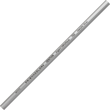 Prismacolor Premier Verithin Silver Lead Colored Pencils - 1 Dozen - Specialty Marking &