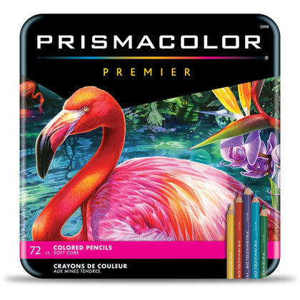 Prismacolor Thick Core Colored Pencils - 72 Assorted Lead Set - Specialty Marking &