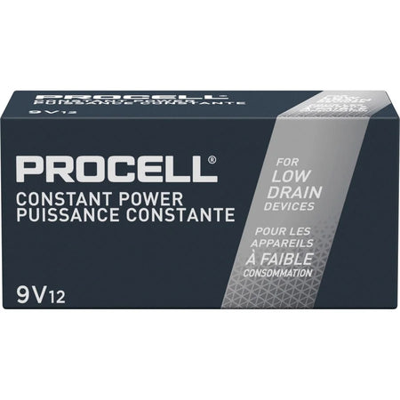 Procell by Duracell 9V Alkaline Batteries - Industrial Power in 12-Packs - & Battery Chargers