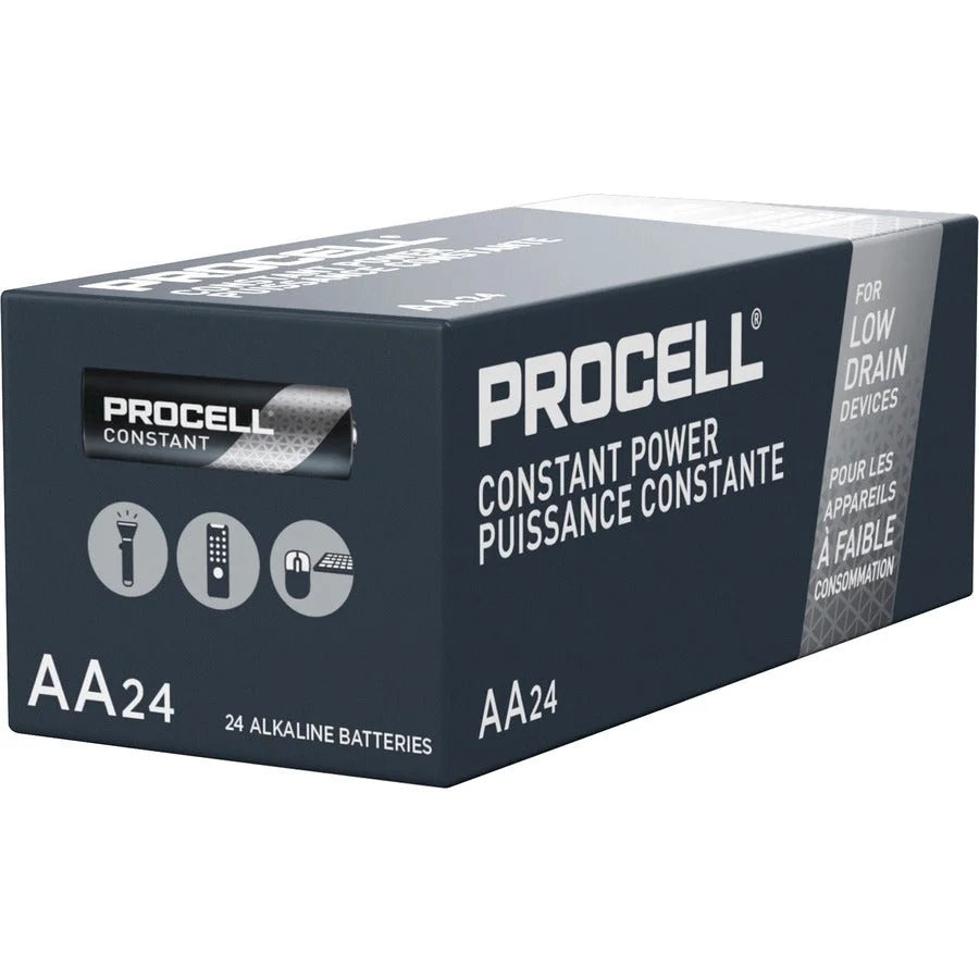 Procell by Duracell Alkaline AA Batteries - Reliable Power for Multipurpose Devices - & Battery Chargers