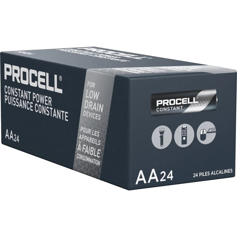 Procell by Duracell Alkaline AA Batteries - Reliable Power for Multipurpose Devices - & Battery Chargers
