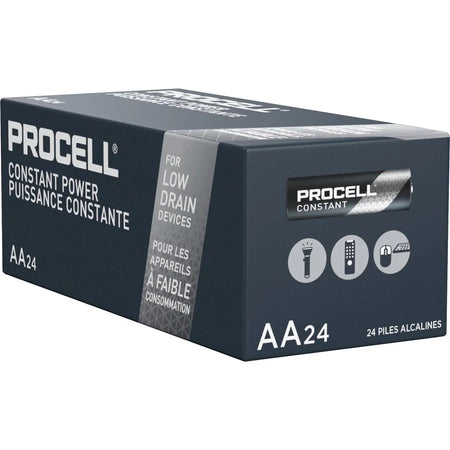Procell by Duracell Alkaline AA Batteries - Reliable Power for Multipurpose Devices - & Battery Chargers