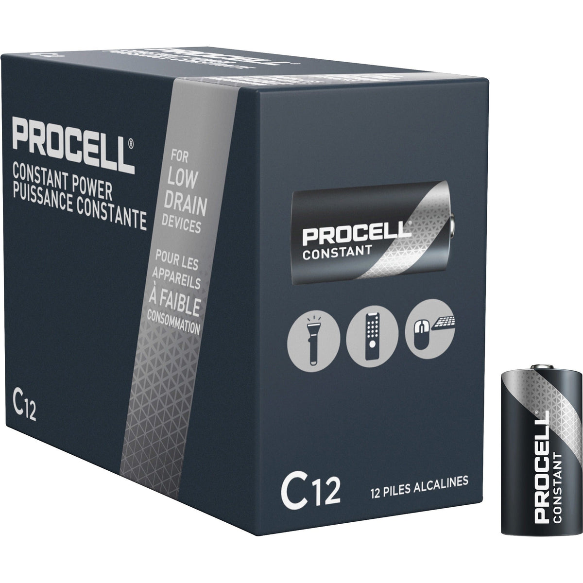 Procell by Duracell Alkaline C Batteries - 2000