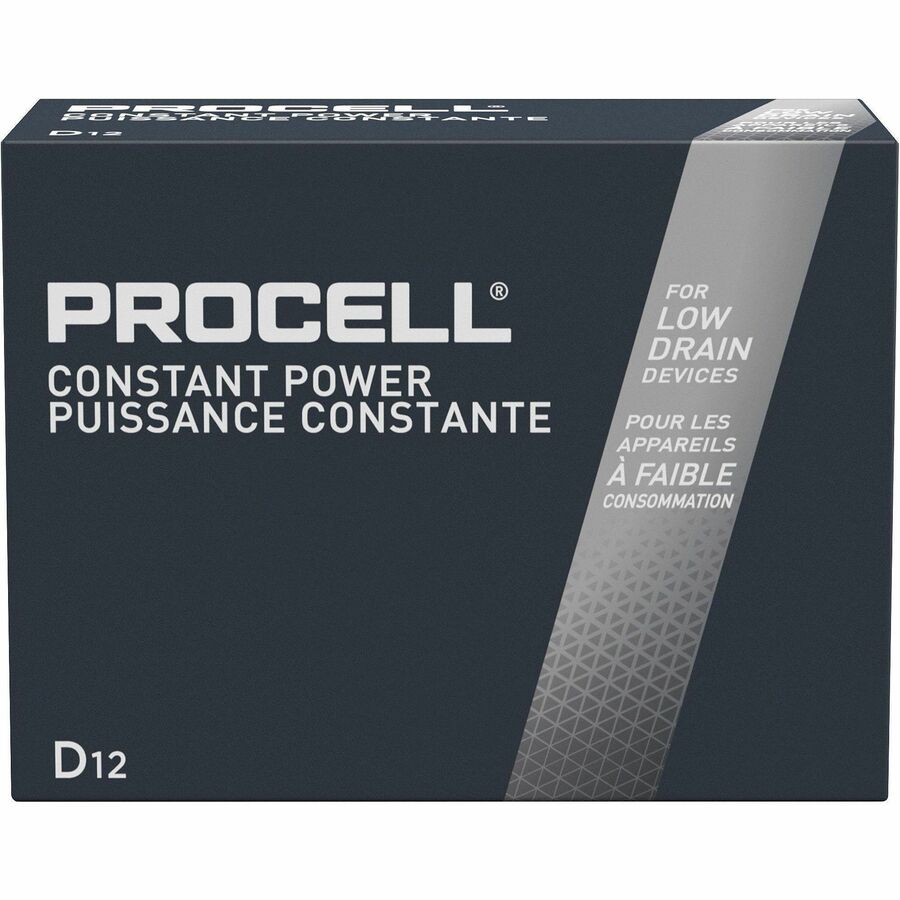 Procell by Duracell Alkaline D Battery Boxes of 12 - Right