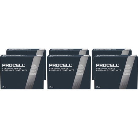 Procell by Duracell Alkaline D Battery Boxes of 12 - 2000