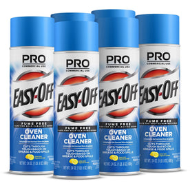 Professional Easy-Off Fume Free Oven Cleaner - Lemon Scent - 24 oz - 6/Carton - Specialty Cleaners