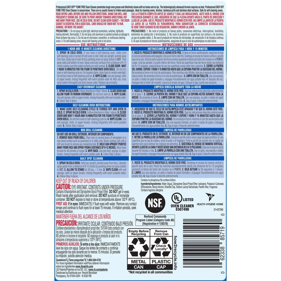 Professional Easy-Off Fume Free Over Cleaner - Alternate-Image7