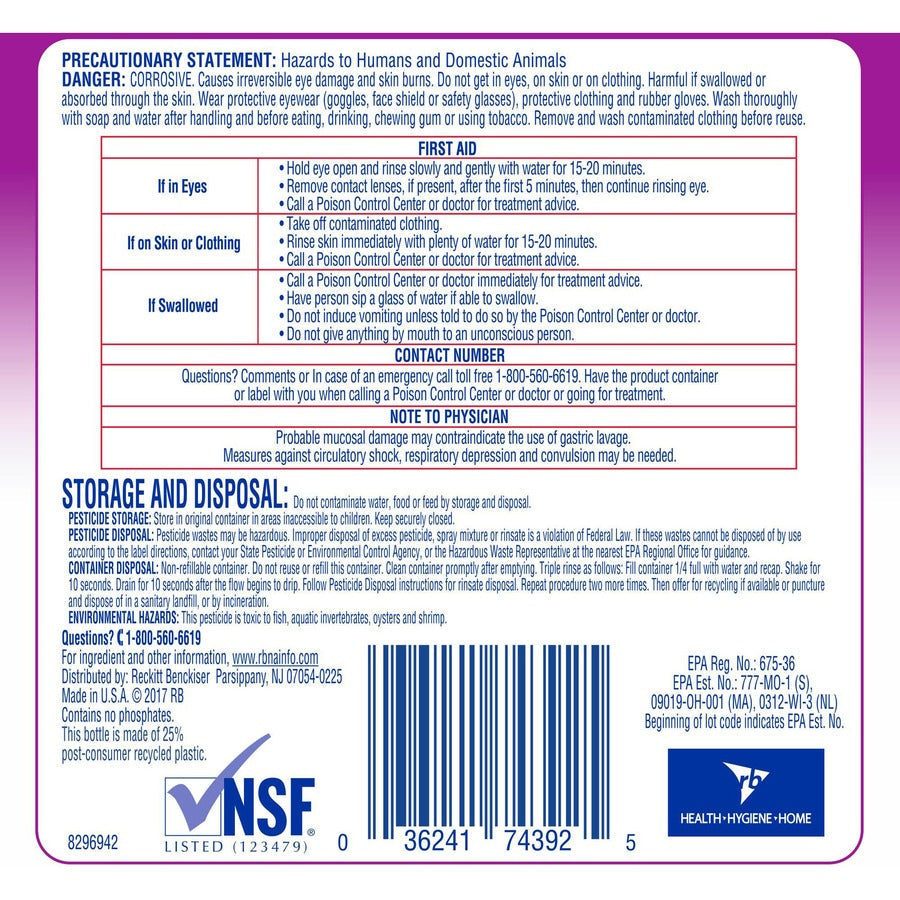 Professional Lysol Antibacterial All Purpose Cleaner - Alternate-Image2
