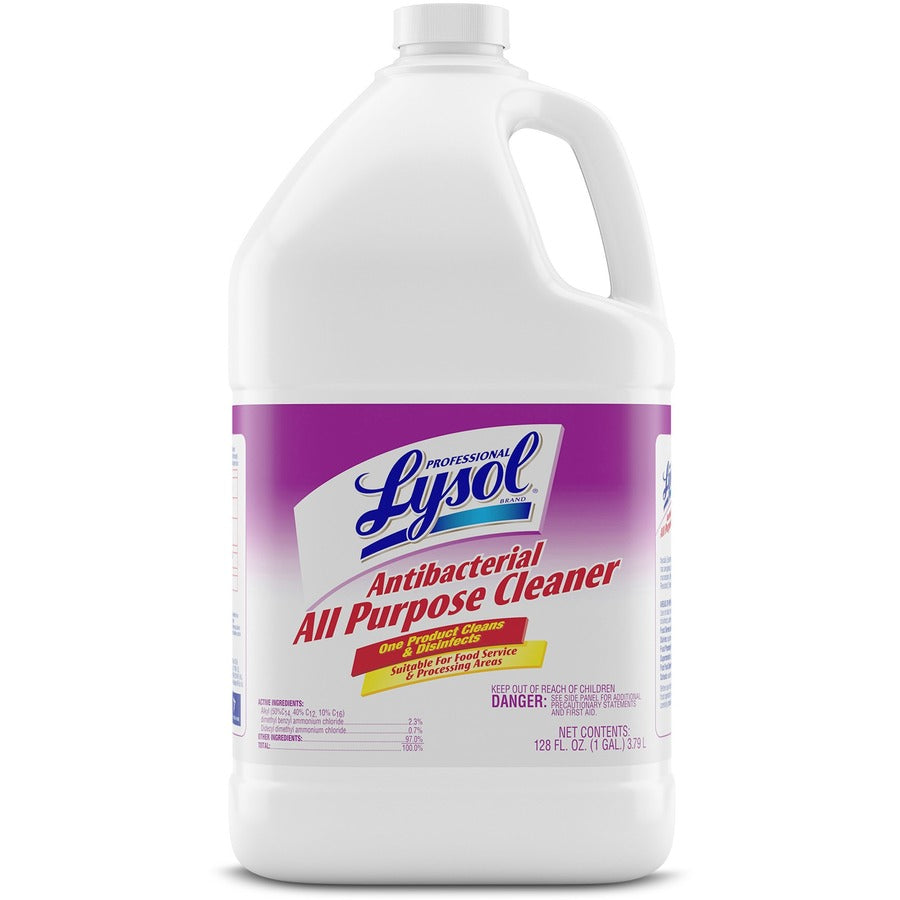 Professional Lysol Antibacterial All Purpose Cleaner - Front