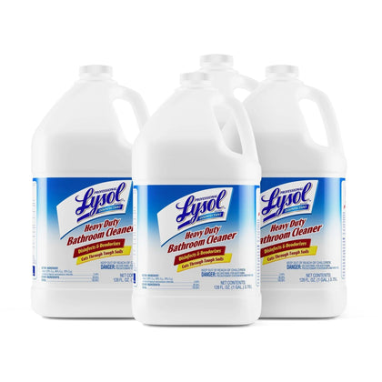 Professional Lysol Bathroom Cleaner Concentrate - 128 fl oz - Citrus Floral Scent - Disinfectants