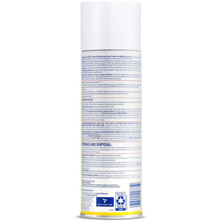 Professional Lysol Disinfectant Foam Cleaner - Rear