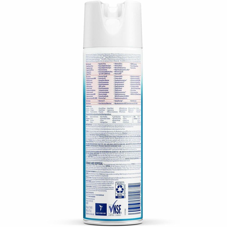 Professional Lysol Disinfectant Spray - Rear