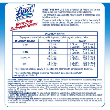 Professional Lysol Heavy-Duty Disinfectant Bathroom Cleaner - Alternate-Image5