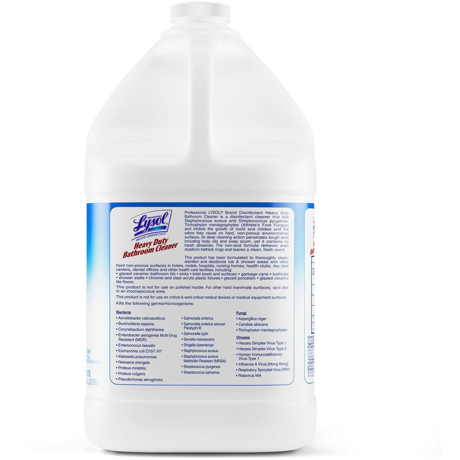 Professional Lysol Heavy-Duty Disinfectant Bathroom Cleaner - Left