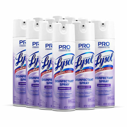 Professional Lysol Lavender Disinfectant Spray - 19 oz - Multipurpose Cleaner - Disinfectants