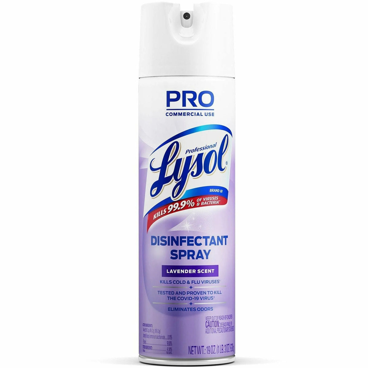 Professional Lysol Lavender Disinfectant Spray - 19 oz - Multipurpose Cleaner - Disinfectants