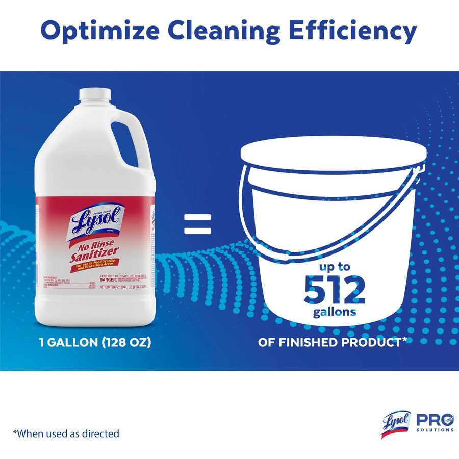 Professional Lysol No Rinse Sanitizer - Alternate-Image5