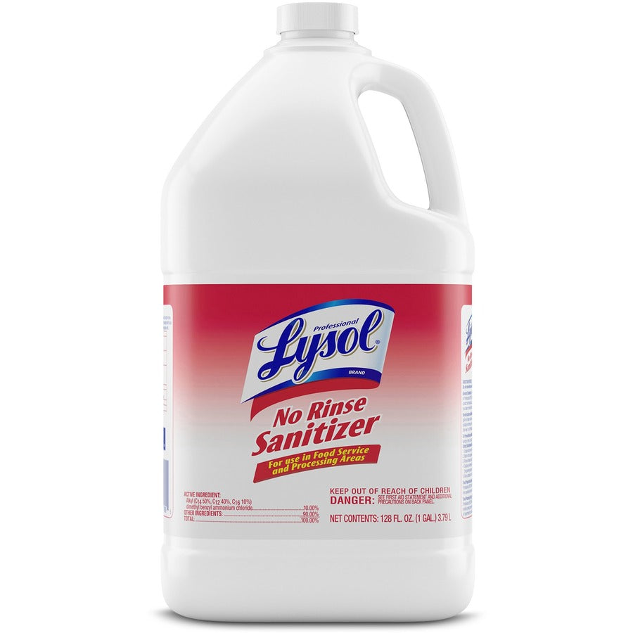Professional Lysol No Rinse Sanitizer - Front