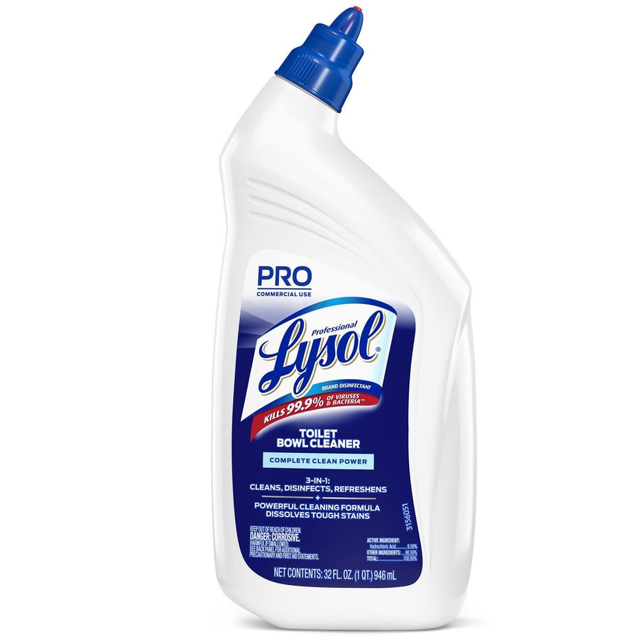 Professional Lysol Power Toilet Bowl Cleaner - Left
