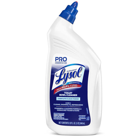 Professional Lysol Power Toilet Bowl Cleaner - Left