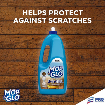 Professional MOP & GLO® Triple Action Floor Shine Cleaner - For Wood Vinyl Linoleum Ceramic Tile - Floor/Carpet