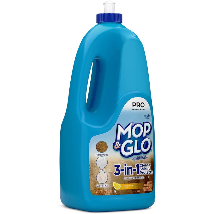 Professional MOP & GLO® Triple Action Floor Shine Cleaner - For Wood Vinyl Linoleum Ceramic Tile - Floor/Carpet