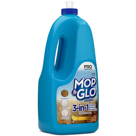 Professional MOP & GLO® Triple Action Floor Shine Cleaner - For Wood Vinyl Linoleum Ceramic Tile - Floor/Carpet