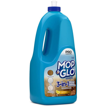 Professional MOP & GLO® Triple Action Floor Shine Cleaner - For Wood Vinyl Tile Linoleum Ceramic - 64 oz (4 lb)