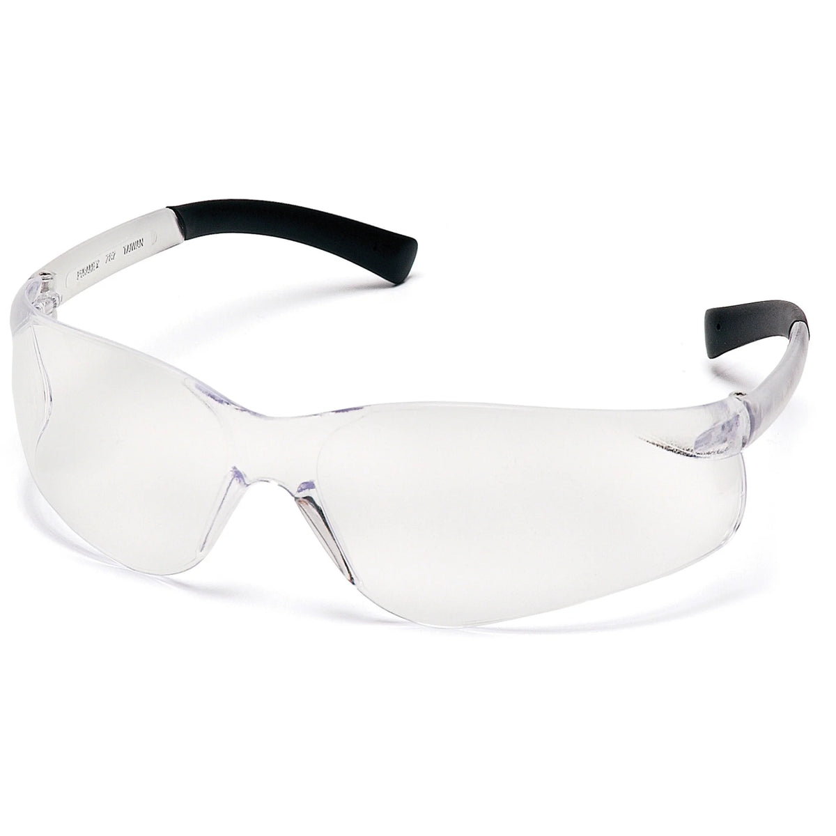 ProGuard Classic 820 Series Safety Eyewear Clear Lens Wraparound Frameless Non-Slip Rubber Temples Comfortable 1 Each