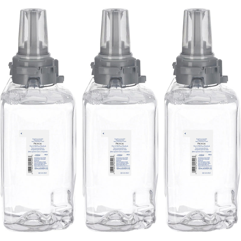 Provon ADX-12 Foam Handwash - Fragrance-free Moisturizing - 1.32 Quart - 3/Carton - Hand Soaps/Cleaners