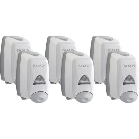 Provon FMX-12 Foam Soap Dispenser: Manual 1.32qt Capacity - Dove Gray - Skin Care Dispensers & Refills