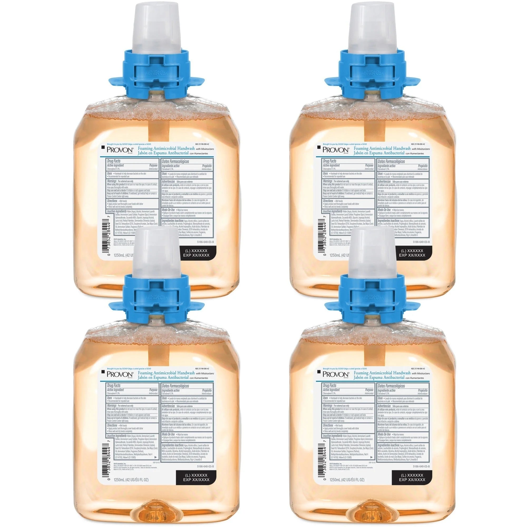 Provon FMX-12 Foaming Handwash - Fruity Scent 1.32qt - Germ-Killing Moisturizing Soap - Hand Soaps/Cleaners